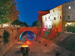 San Giovanni in Marignano by night