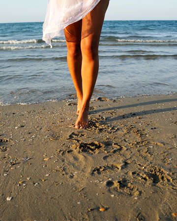 La spiaggia Bandiera Blu