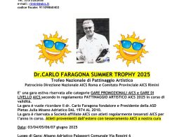 TROFEO NAZIONALE PATTINAGGIO ARTISTICO