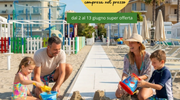 FAMILY WEEK ultimissime camere fronte mare