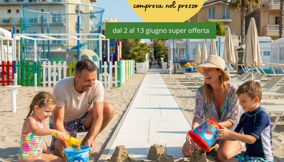 FAMILY WEEK ultimissime camere fronte mare